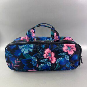 Lug Flatbed Slim Cosmetic Case, Resort Black